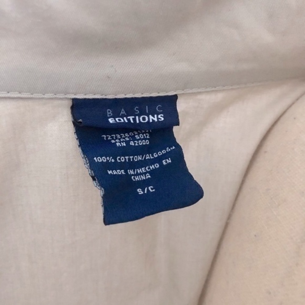 Basic Edition Khaki Outdoor Utility Jacket Size S - Picture 8 of 8